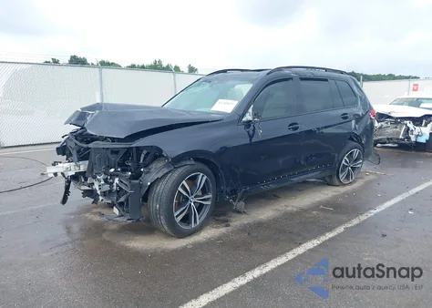 2020 BMW X7 xDrive40I z USA, uszkodzony, nr VIN 5UXCW2C05L9B62825